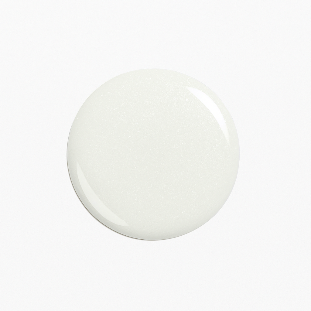 Alba – Krämvit / klassiskt vit gellack / gel polish – Högpigmenterat UV/LED-färg för salonger – Färgdroppe