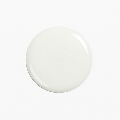 Alba – Krämvit / klassiskt vit gellack / gel polish – Högpigmenterat UV/LED-färg för salonger – Färgdroppe