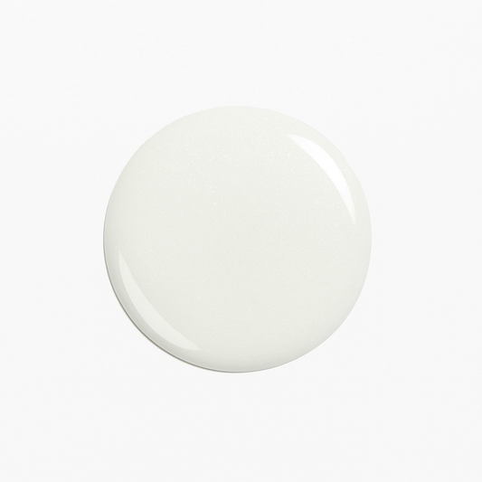 Alba – Krämvit / klassiskt vit gellack / gel polish – Högpigmenterat UV/LED-färg för salonger – Färgdroppe