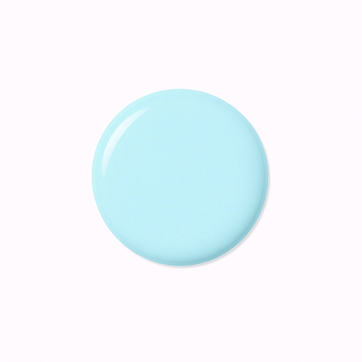 Baby Blue – Pastellblå / ljusblått gellack / gel polish – Högpigmenterat UV/LED-färg för salonger – Färgdroppe