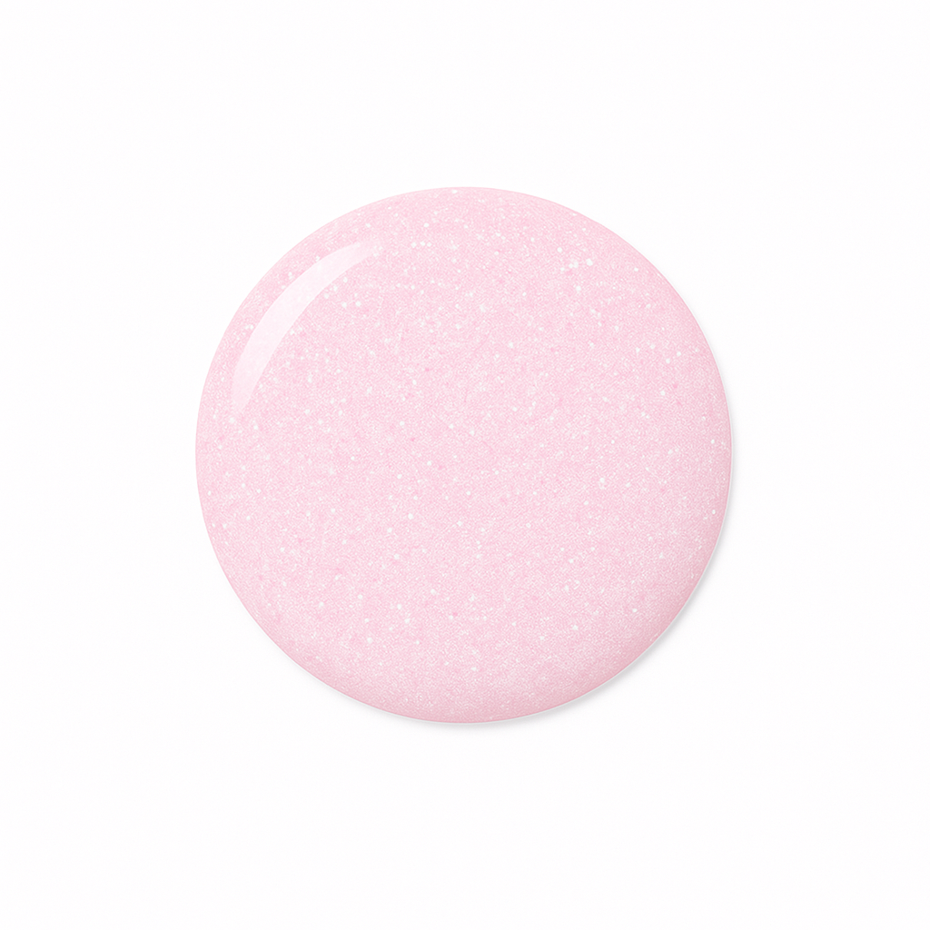 Baby Pink Skimmer – Ljusrosa med skimmer / gellack / gel polish – Högpigmenterat UV/LED-färg för salonger – Färgdroppe