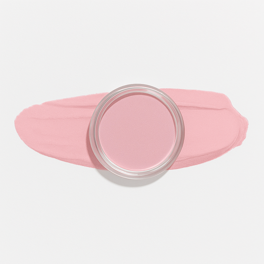 Nude-rosa – Blush – En subtil nude-rosa nyans som ger en mjuk och elegant touch, framhäver din naturliga skönhet / dipping-pulver-powder-akryl-pulver – Högpigmenterat material för salonger – Nagelfärgvisning (nail swatch)