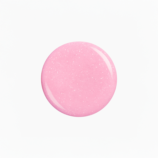 Bubblegum Pink – Bubbelgumsrosa / klar rosa gellack / gel polish – Högpigmenterat UV/LED-färg för salonger – Färgdroppe