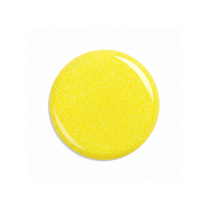 Champion – Gyllene med fint glitter och regnbågsskimrande effekter / glittrigt gellack / gel polish – Högpigmenterat UV/LED-färg för salonger – Färgdroppe