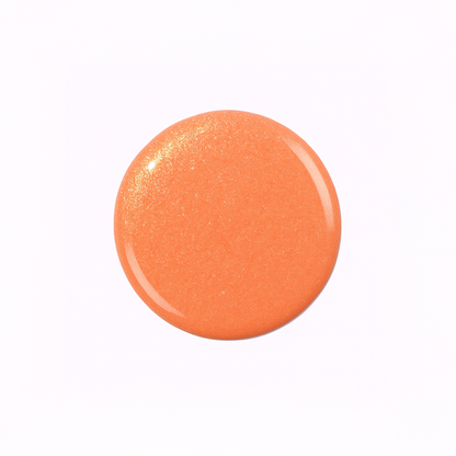 Citrus Flame – Korallorange / livfull orange gellack / gel polish – Högpigmenterat UV/LED-färg för salonger – Färgdroppe