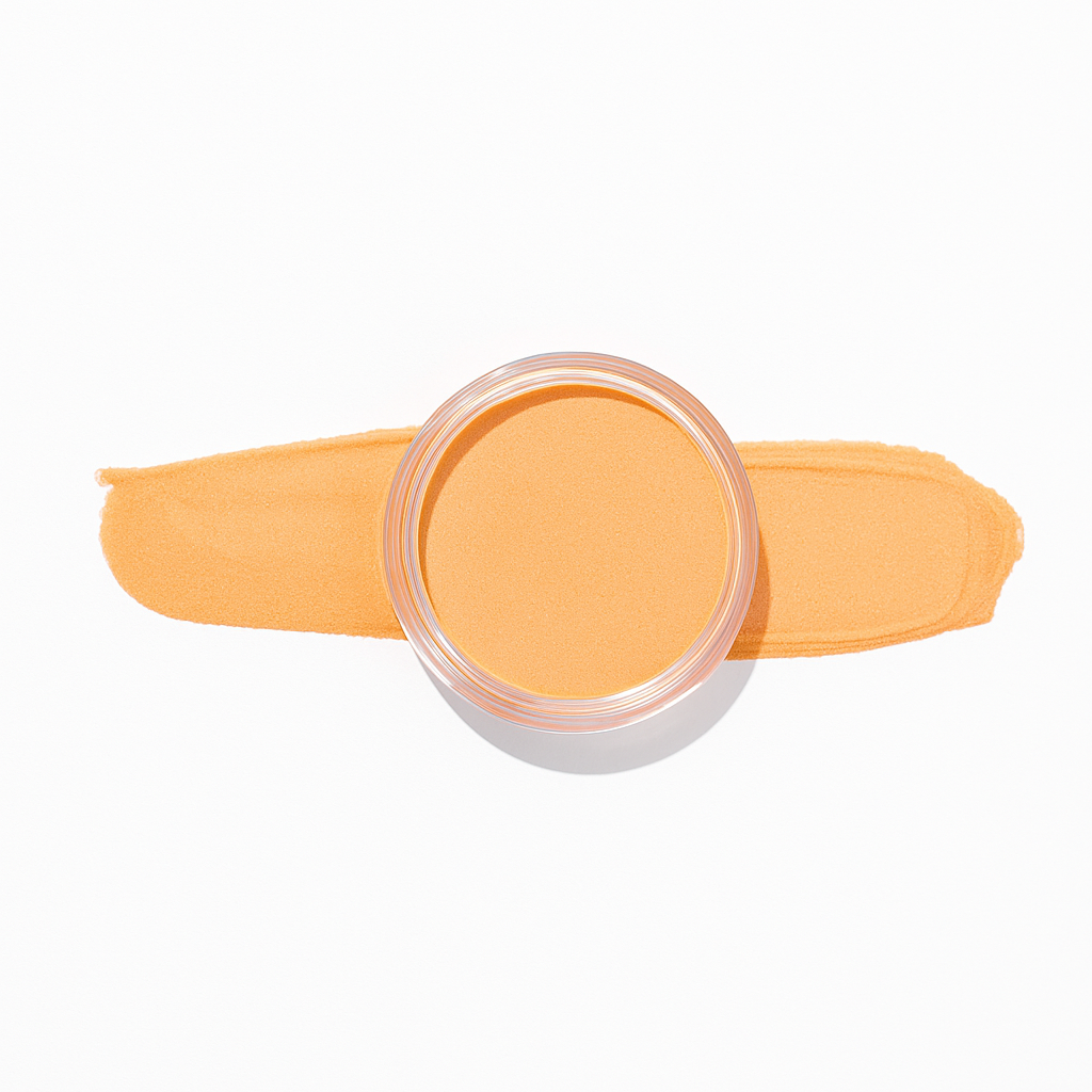 Fluoorange – Citrus – Ett livfullt fluoorange dippulver som ger en sprakande färgkick till din manikyr, perfekt för både sommar och fest / dipping-pulver-powder-akryl-pulver – Högpigmenterat material för salonger – Nagelfärgvisning (nail swatch)