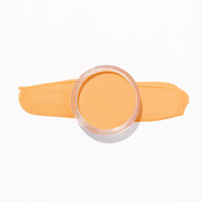 Fluoorange – Citrus – Ett livfullt fluoorange dippulver som ger en sprakande färgkick till din manikyr, perfekt för både sommar och fest / dipping-pulver-powder-akryl-pulver – Högpigmenterat material för salonger – Nagelfärgvisning (nail swatch)