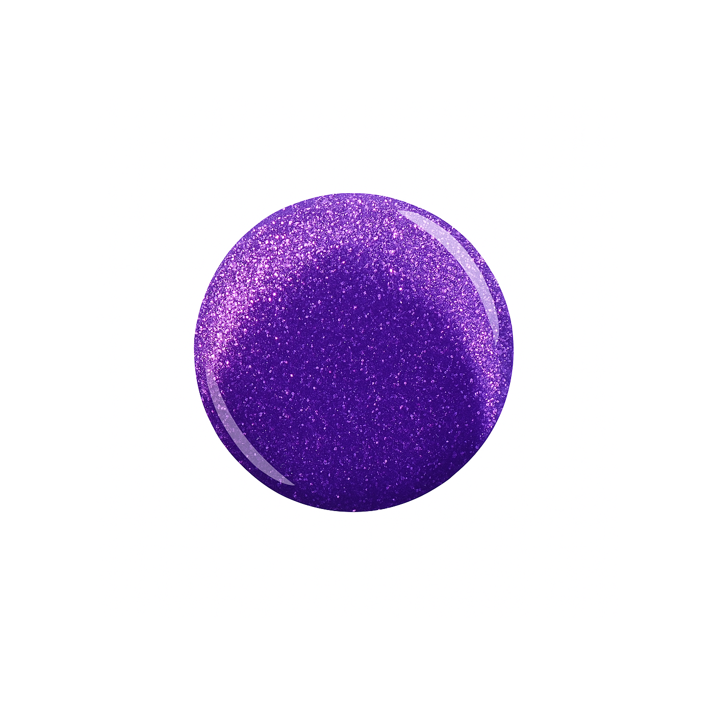 Cosmic Crush – Glittrigt lila / livfullt violett gellack / gel polish – Högpigmenterat UV/LED-färg för salonger – Färgdroppe