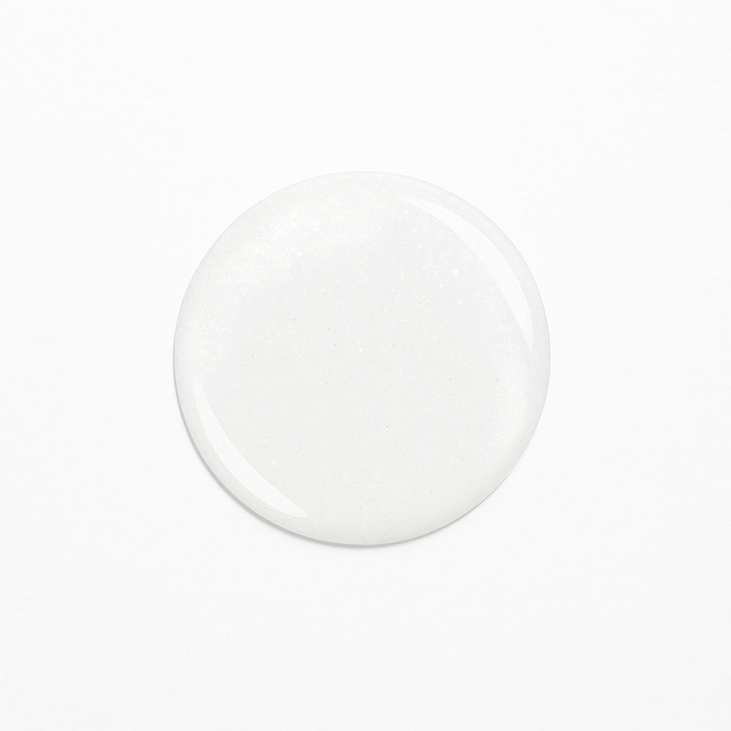Cotton Cloud – Vit / klassiskt vit gellack / gel polish – Högpigmenterat UV/LED-färg för salonger – Färgdroppe
