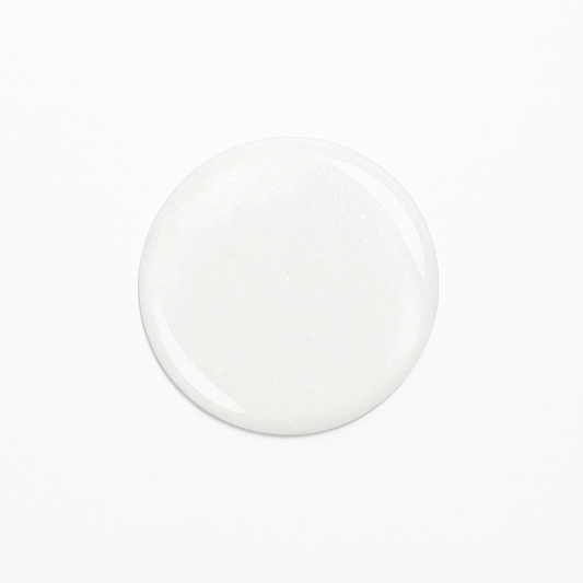 Cotton Cloud – Vit / klassiskt vit gellack / gel polish – Högpigmenterat UV/LED-färg för salonger – Färgdroppe