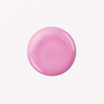 Crystal Pink – Transparent rosa / jelly-effekt gellack / gel polish – Högpigmenterat UV/LED-färg för salonger – Färgdroppe