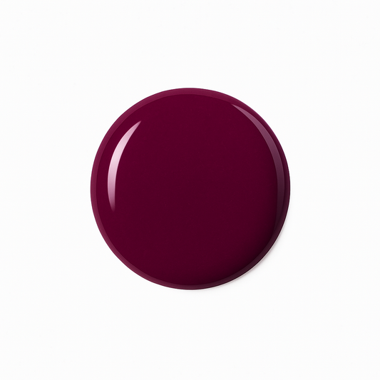 Deep Berry – Djup bärfärgad gellack / gel polish – Högpigmenterat UV/LED-färg för salonger – Färgdroppe