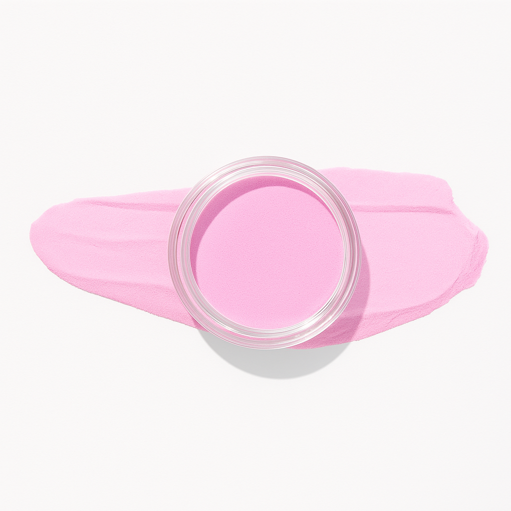 Rosa – Divine – En mjölkig rosa nyans som ger naglarna en subtil touch av elegans / dipping-pulver-powder-akryl-pulver – Högpigmenterat material för salonger – Nagelfärgvisning (nail swatch)