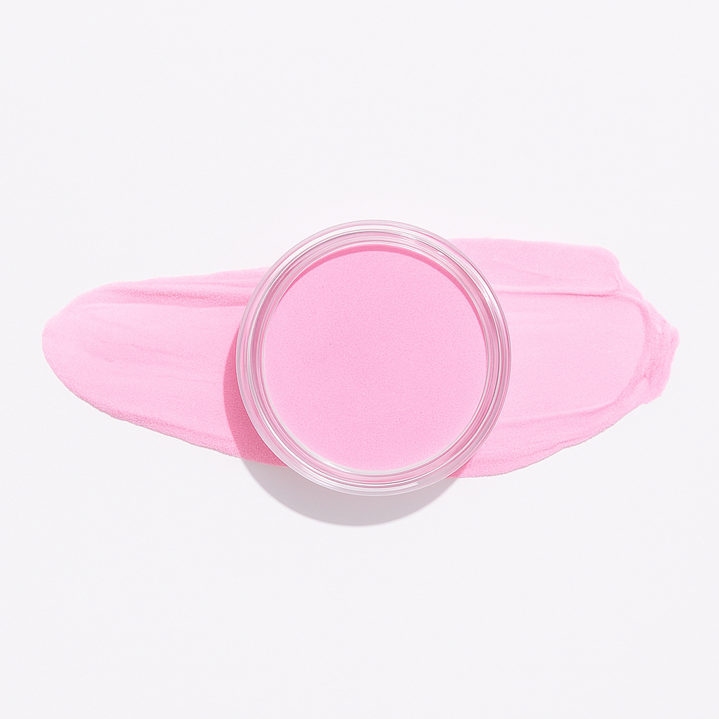 Genomskinlig – Dream – Ett diskret och sofistikerat genomskinligt manikyrpulver som kompletterar varje outfit / dipping-pulver-powder-akryl-pulver – Högpigmenterat material för salonger – Nagelfärgvisning (nail swatch)