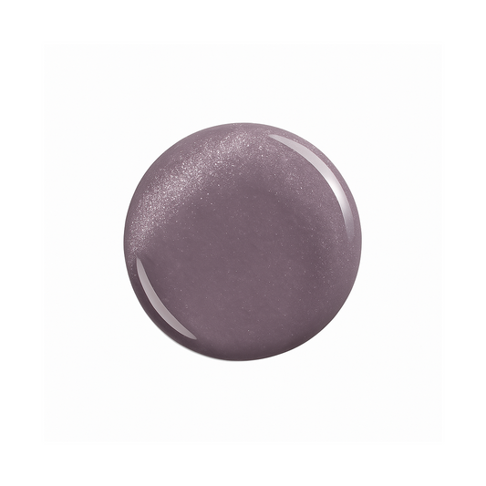Dusty Mauve – Dimmauve / mjukt lila-grått gellack / gel polish – Högpigmenterat UV/LED-färg för salonger – Färgdroppe
