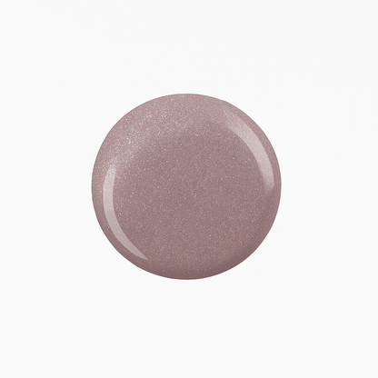 Dusty Rose Glitter – Dammig rosa med glitter / glittrigt gellack / gel polish – Högpigmenterat UV/LED-färg för salonger – Färgdroppe