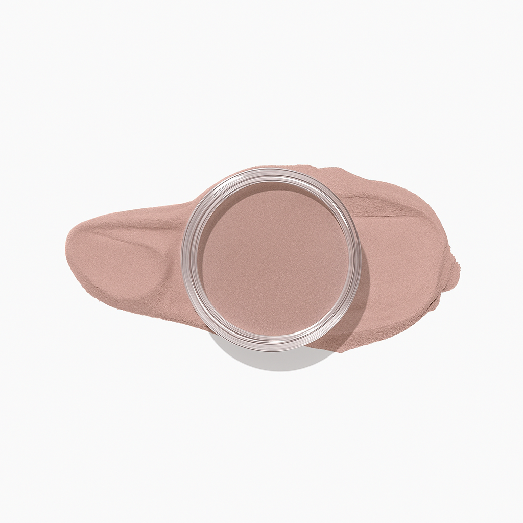 Neutral – Elegance – En krämig neutral nyans som ger en felfri och stilren finish / dipping-pulver-powder-akryl-pulver – Högpigmenterat material för salonger – Nagelfärgvisning (nail swatch)