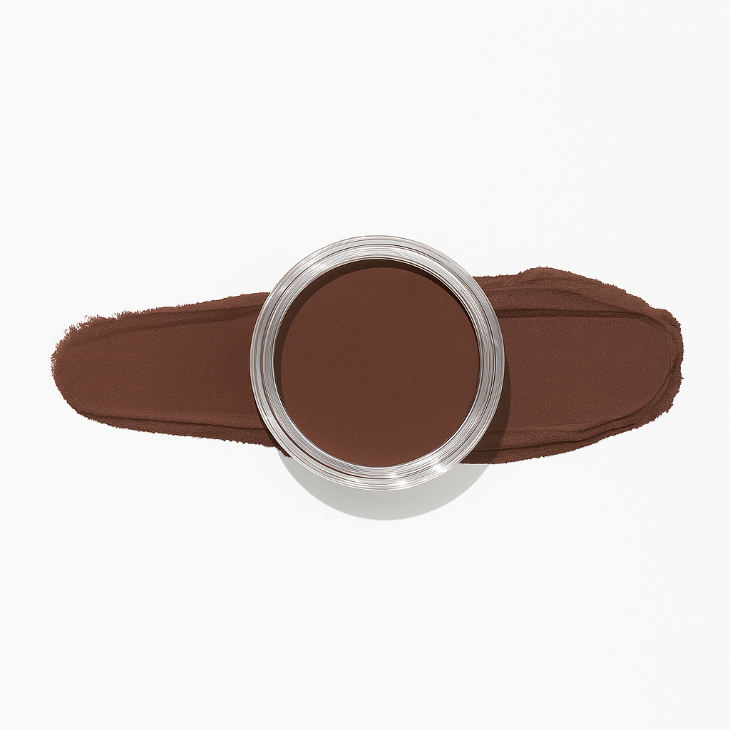 Mörk chokladbrun – Espresso – En rik mörk chokladbrun nyans som utstrålar tidlös elegans och ger naglarna en touch av storhet / dipping-pulver-powder-akryl-pulver – Högpigmenterat material för salonger – Nagelfärgvisning (nail swatch)