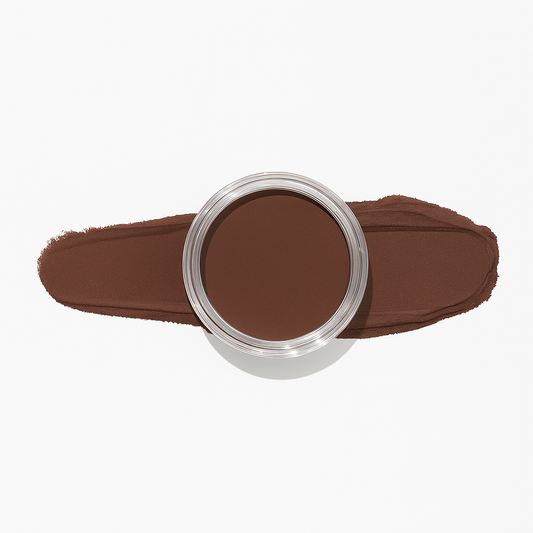 Mörk chokladbrun – Espresso – En rik mörk chokladbrun nyans som utstrålar tidlös elegans och ger naglarna en touch av storhet / dipping-pulver-powder-akryl-pulver – Högpigmenterat material för salonger – Nagelfärgvisning (nail swatch)