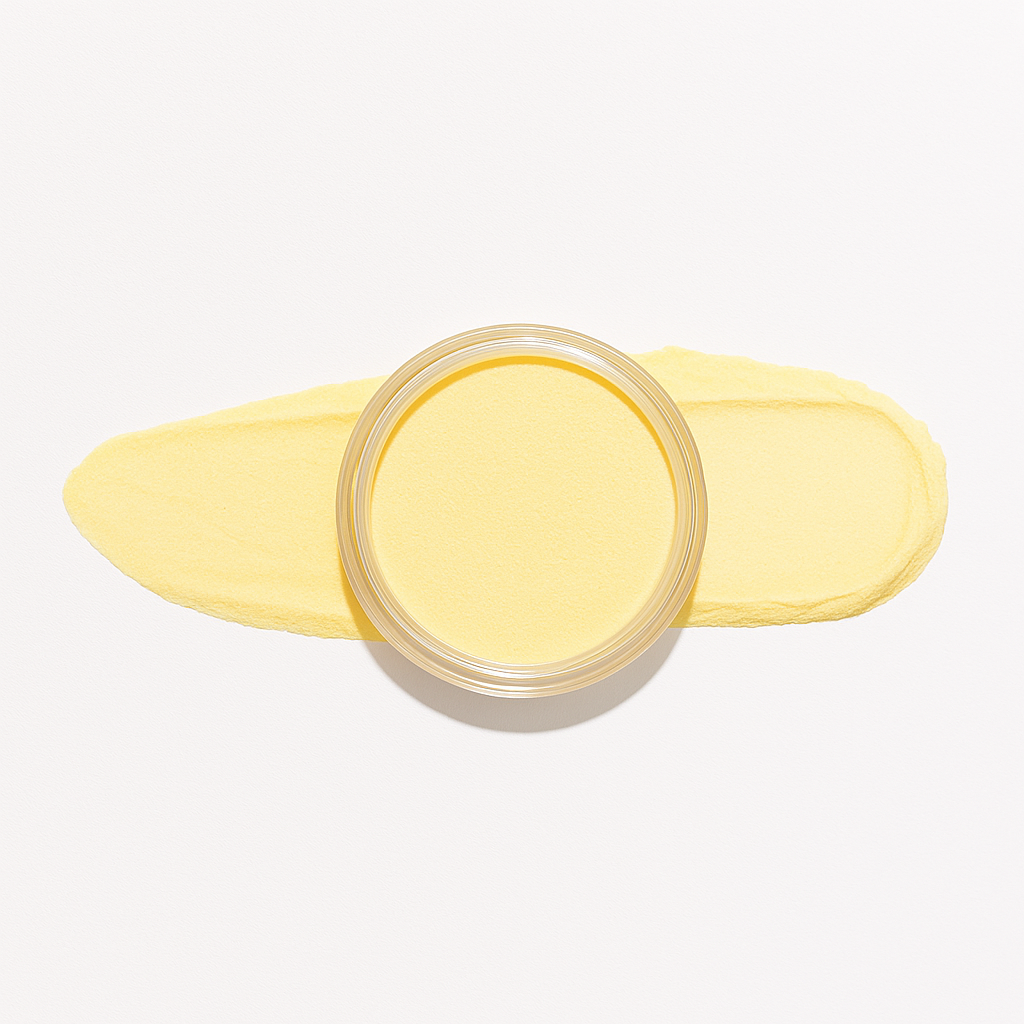 Solrosgul – Flare – En solrosgul nyans som fångar livfullheten i blomstrande solrosor / dipping-pulver-powder-akryl-pulver – Perfekt för att ge naglarna en ljus och energisk touch – Högpigmenterat material för salonger – Nagelfärgvisning (nail swatch)