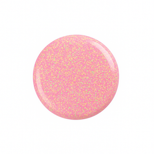 Joydrop – Flerfärgat med mjuka pastelltoner och prickig glitterfinish / glittrigt gellack / gel polish – Högpigmenterat UV/LED-färg för salonger – Färgdroppe
