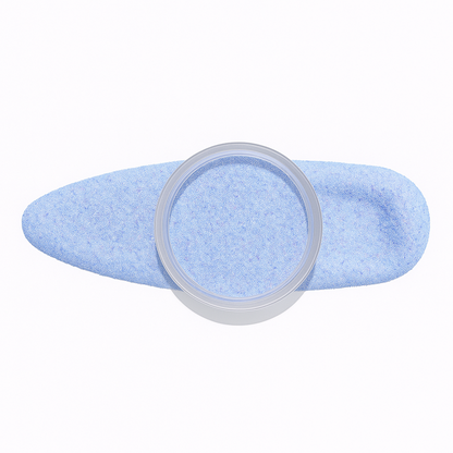 Lavendelblå – Mjukt lavendelblått puder med en drömmig finish / dipping-pulver-powder-akryl-pulver – Högpigmenterat material för salonger – Nagelfärgvisning (nail swatch)