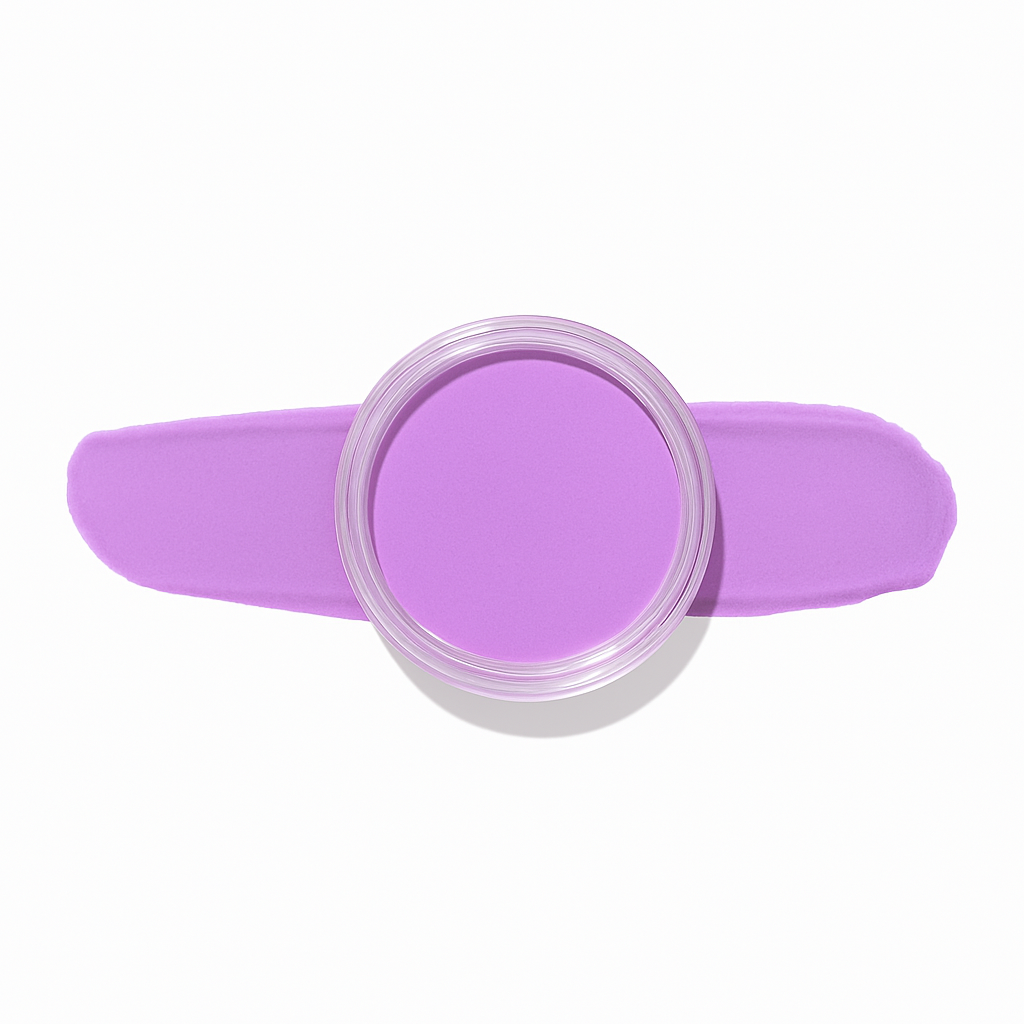 Pastell-lila – Lilac – En pastell-lila nyans som utstrålar elegans och charm, perfekt för en drömlik manikyr / dipping-pulver-powder-akryl-pulver – Högpigmenterat material för salonger – Nagelfärgvisning (nail swatch)