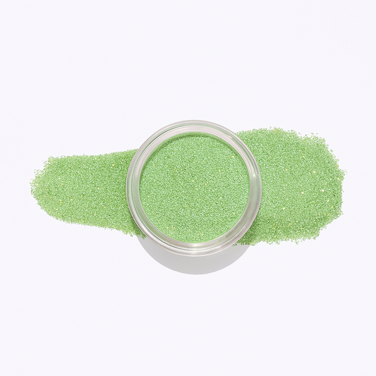 Limegrön – Lime – En gnistrande limegrön nyans som drar allas blickar till sig, perfekt för en iögonfallande look / dipping-pulver-powder-akryl-pulver – Högpigmenterat material för salonger – Nagelfärgvisning (nail swatch)