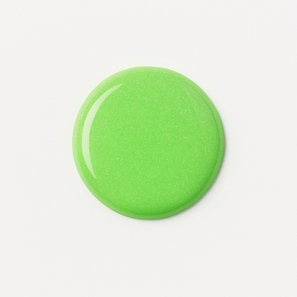 Limegrön neon gellack / gel polish – Högpigmenterat UV/LED-färg för salonger – Färgdroppe