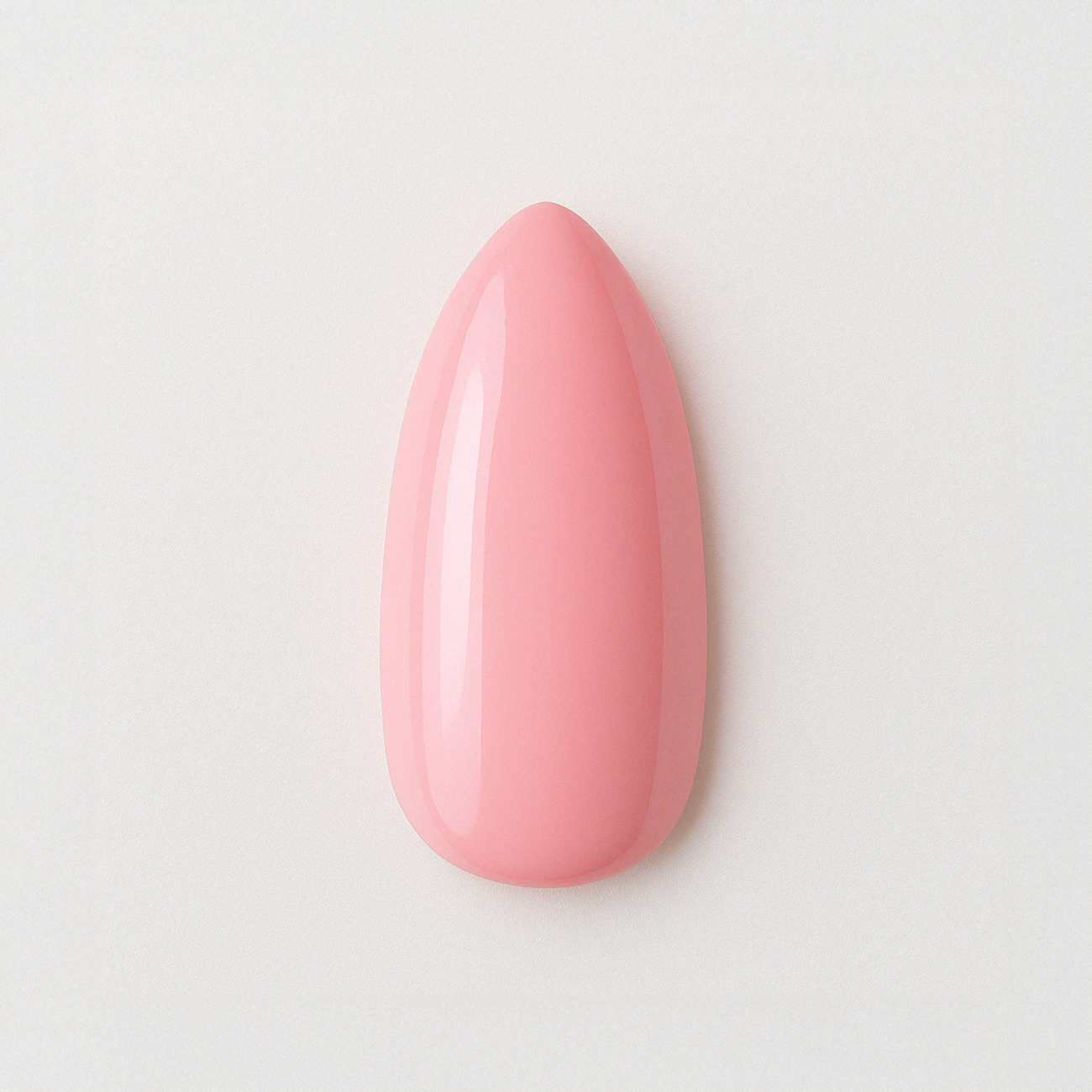 Ljusrosa – Söt och mjuk rosa nyans / polygel – Högpigmenterat UV/LED-material för salonger – Nagelfärgvisning (nail swatch)