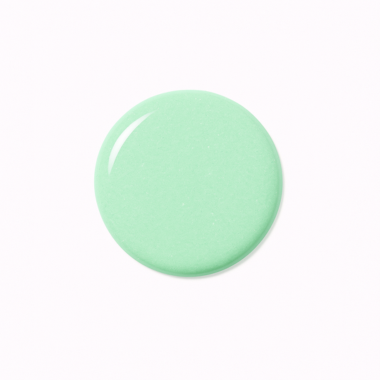 Minty Green – Mintgrön / fräsch pastellgrön gellack / gel polish – Högpigmenterat UV/LED-färg för salonger – Färgdroppe