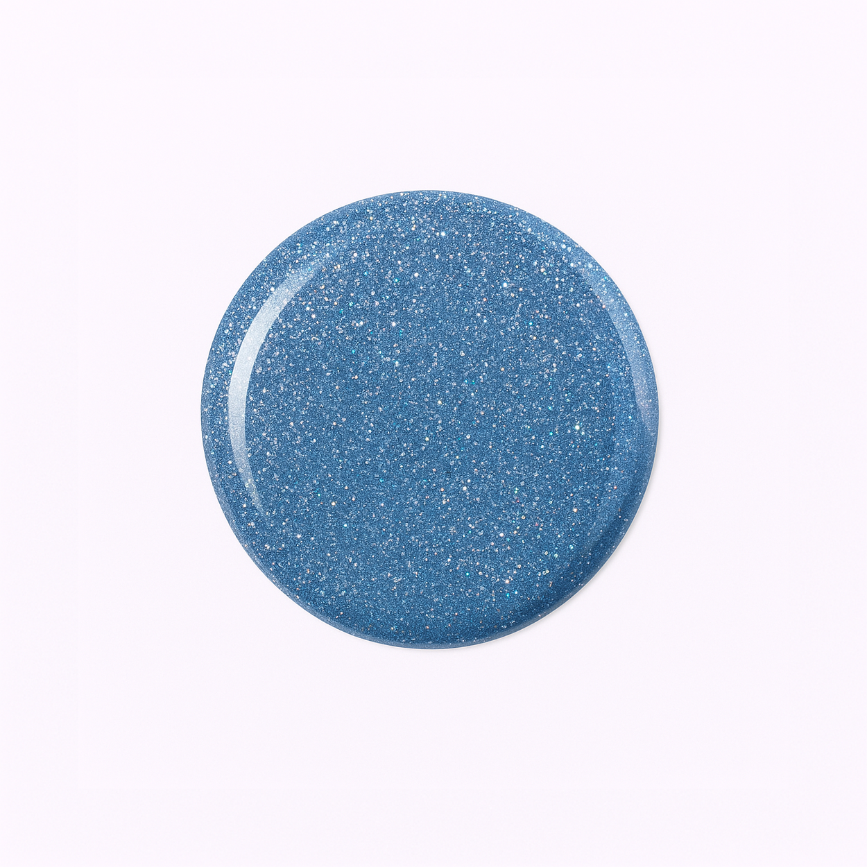 Navy Glitter – Mörkblå gellack / gel polish med glitter – Högpigmenterat UV/LED-färg för salonger – Färgdroppe