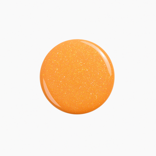 Neon Orange – Neonorange gellack / gel polish – Högpigmenterat UV/LED-färg för salonger – Färgdroppe