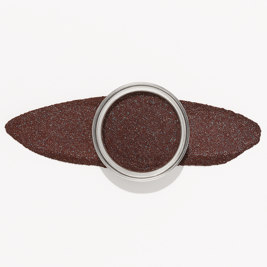 Färgskiftande – Orbit – Ett mörkt färgskiftande dippulver som reflekterar stjärnornas ljus och ger naglarna en kosmisk och iögonfallande look / dipping-pulver-powder-akryl-pulver – Högpigmenterat material för salonger – Nagelfärgvisning (nail swatch)