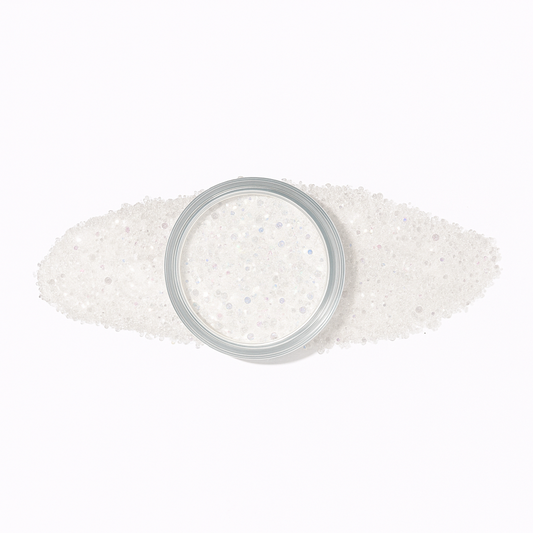 Pärlglitter – Pearl – Ett pärlglittrande dippulver som ger naglarna oöverträffad gnistrande effekt och magisk glans / dipping-pulver-powder-akryl-pulver – Högpigmenterat material för salonger – Nagelfärgvisning (nail swatch)