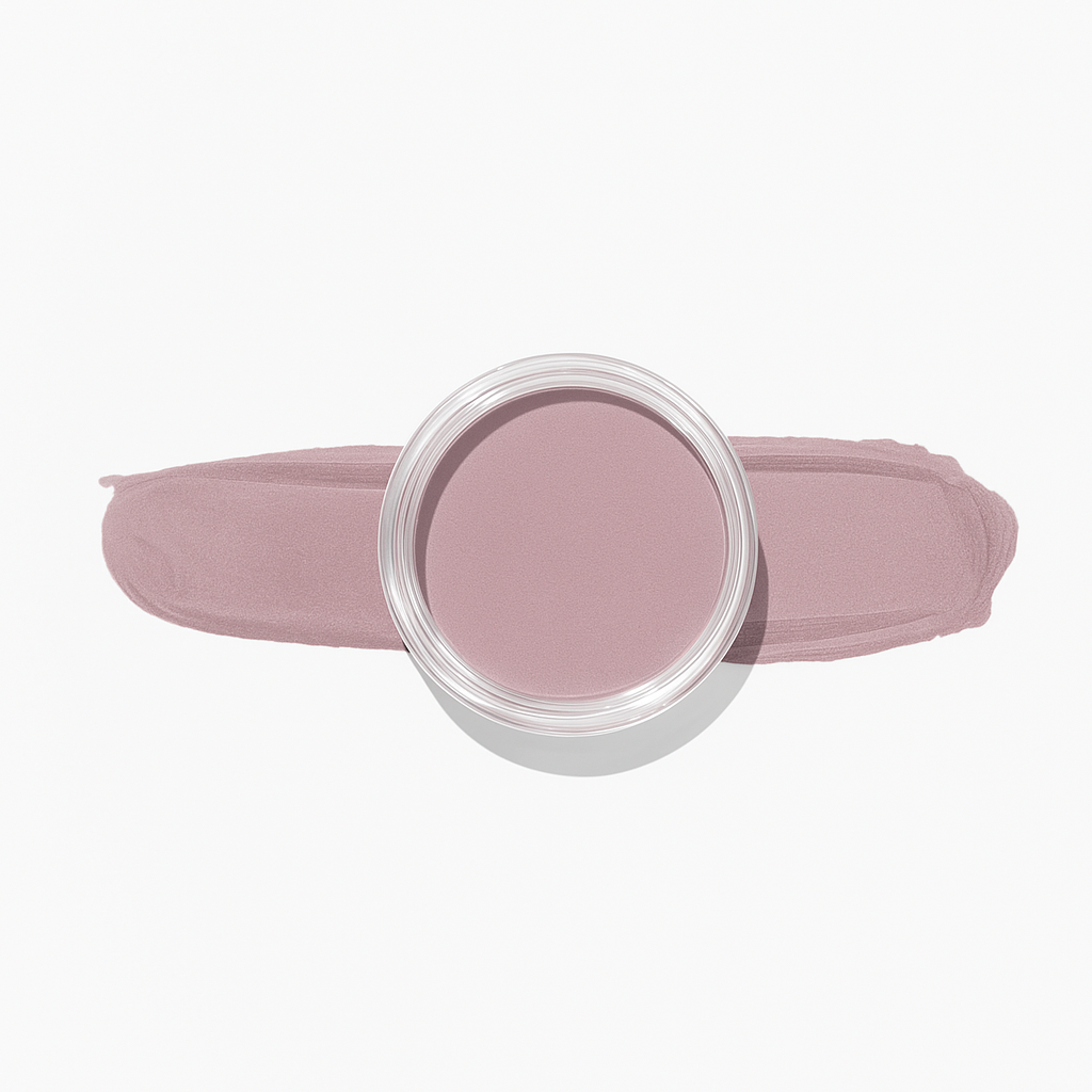 Mauve-rosa – Shimmer – En neutral mauve med rosa ton, perfekt för en elegant och mångsidig look / dipping-pulver-powder-akryl-pulver – Högpigmenterat material för salonger – Nagelfärgvisning (nail swatch)