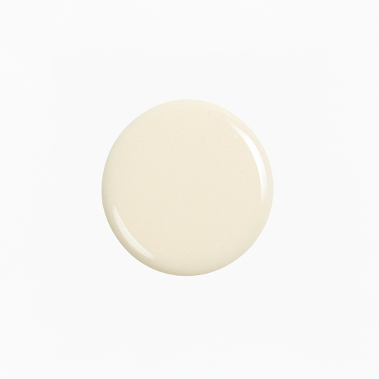 Silk Glow – Semitransparent krämig med fint glitter / glittrigt gellack / gel polish – Högpigmenterat UV/LED-färg för salonger – Färgdroppe