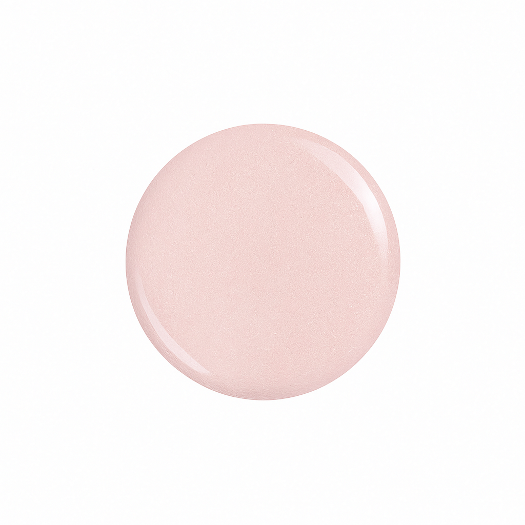 Soft Blush – Transparent ljusrosa / mjukt rosa gellack / gel polish – Högpigmenterat UV/LED-färg för salonger – Färgdroppe