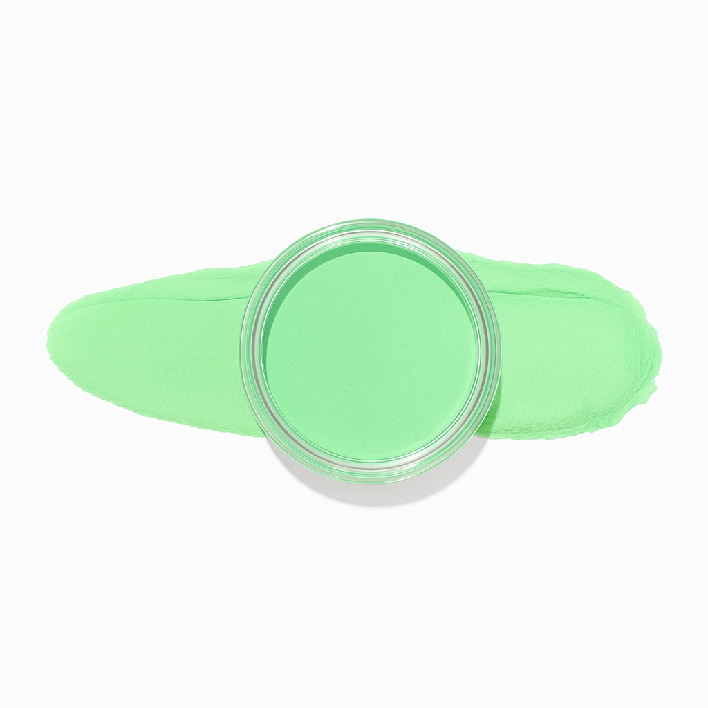 Grön – Sprout – En livfull grön nyans som ger en fräsch och lekfull look, perfekt för en rolig och snygg manikyr / dipping-pulver-powder-akryl-pulver – Högpigmenterat material för salonger – Nagelfärgvisning (nail swatch)