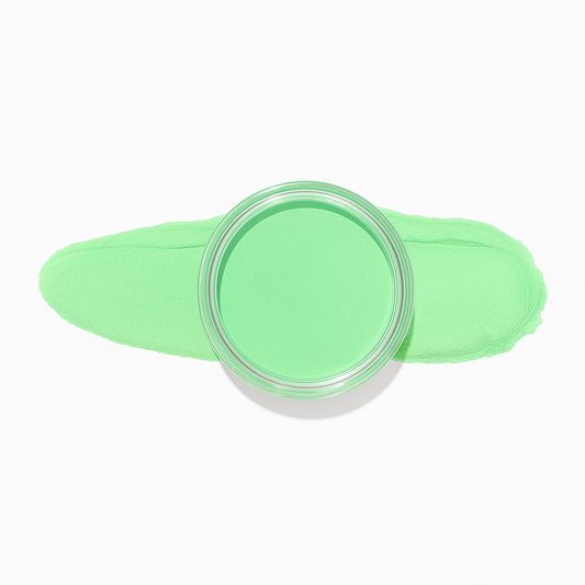 Grön – Sprout – En livfull grön nyans som ger en fräsch och lekfull look, perfekt för en rolig och snygg manikyr / dipping-pulver-powder-akryl-pulver – Högpigmenterat material för salonger – Nagelfärgvisning (nail swatch)