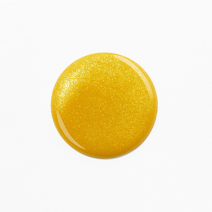 Sunburst – Gulorange / strålande gellack / gel polish – Högpigmenterat UV/LED-färg för salonger – Färgdroppe