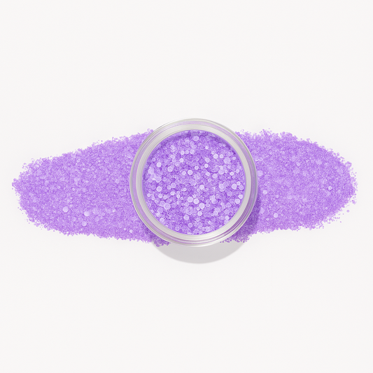 Glitter – Twinkle – Ett mörkt, reflekterande glitterdippulver som ger naglarna en sofistikerad och glittrande look / dipping-pulver-powder-akryl-pulver – Högpigmenterat material för salonger – Nagelfärgvisning (nail swatch)