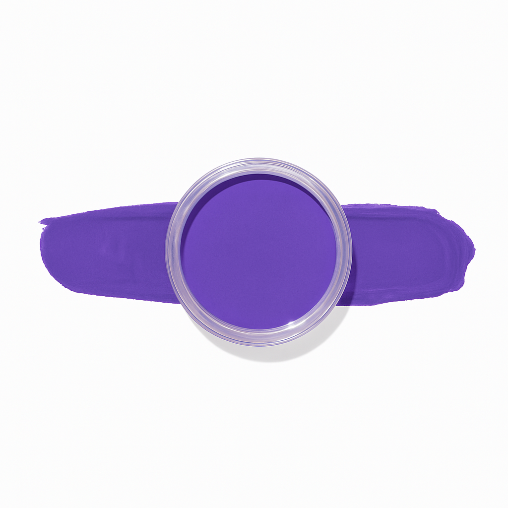 Violett – Violet – En djup violett nyans som ger naglarna en sofistikerad och elegant touch, perfekt för att komplettera alla favoritoutfits / dipping-pulver-powder-akryl-pulver – Högpigmenterat material för salonger – Nagelfärgvisning (nail swatch)